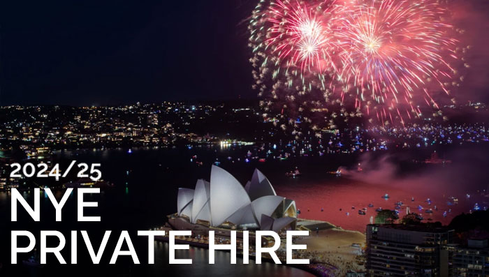 Private New Year's Eve Cruise on Sydney Harbour